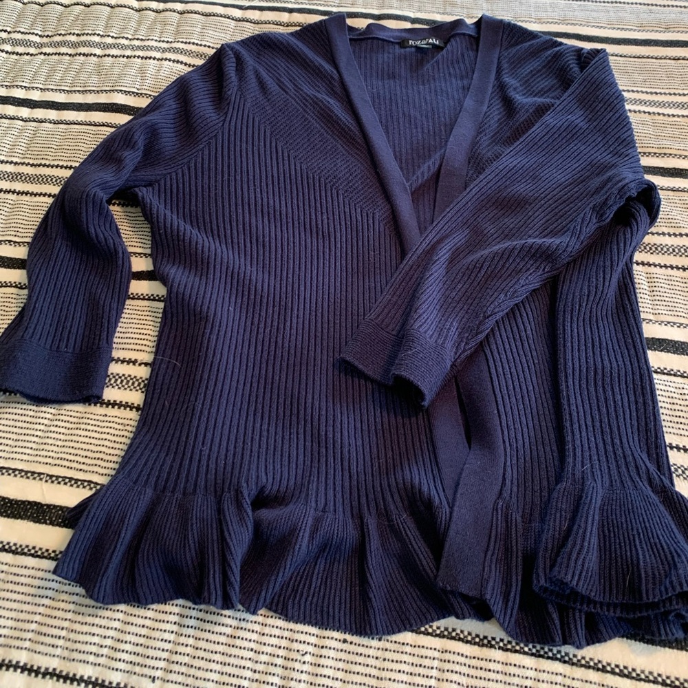 Navy Cardigan